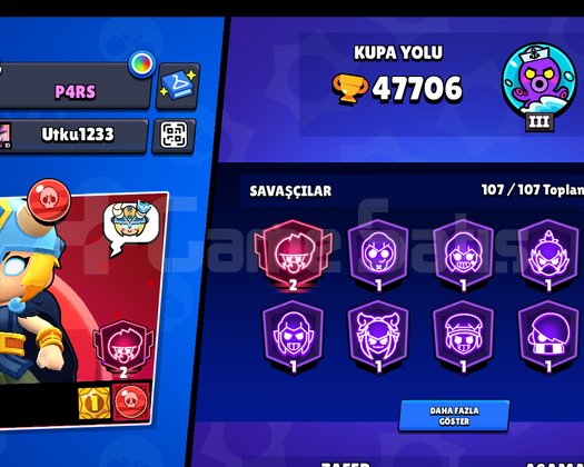 47 k bol skin 107 karakter fırsat hesap