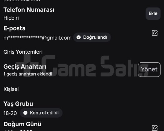 2010 OG Roblox Hesabı.