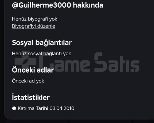 2010 OG Roblox Hesabı.