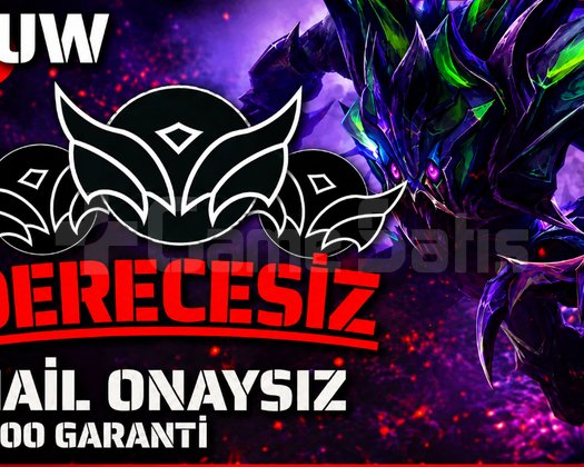 EUW / +30 LVL + UNRANKED + MAİL ONAYSIZ
