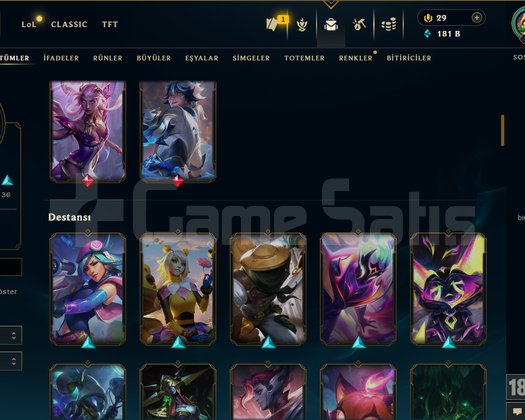 95 LVL + 114 KOSTÜM + 171 HERO + MAİL!