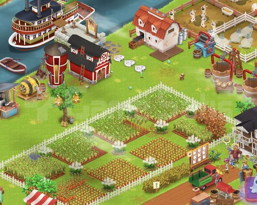 Hayday 10 milyon altınlı hesap