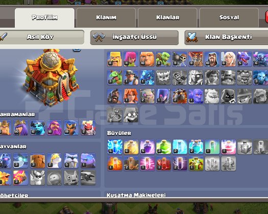 Th16 ve 8 seviye klan
