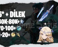 EU | UL35+ Cartethyia + Silahı + 40K+ As