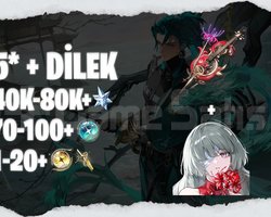 EU | UL35+ Phrolova + Silahı + 40K+ Astr