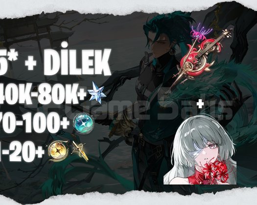EU | UL35+ Phrolova + Silahı + 40K+ Astr