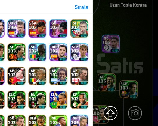 FULL+FULL TEK BAĞ/108 MESSİ/108DEL-PİERO