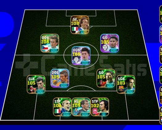 FULL+FULL TEK BAĞ/108 MESSİ/108DEL-PİERO