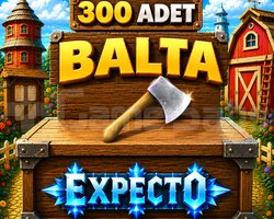 300 ADET BALTA 1 ALTINDAN TESLİM