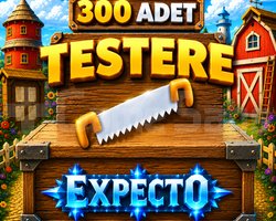 300 ADET TESTERE 1 ALTINDAN TESLİM
