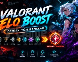 VALORANT RANK YÜKSELTME | TÜM LİGLER |