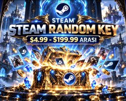 Steam Random Key 4.99 - 200 Dolar