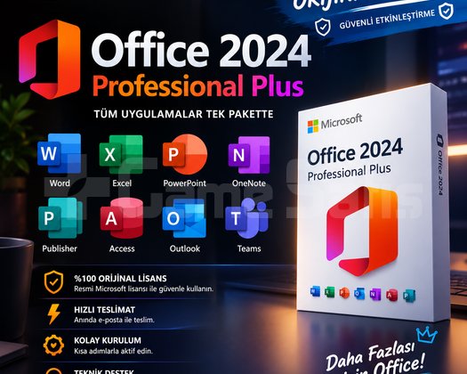 Office 2026/2024 Pro Plus Key SINIRSIZ