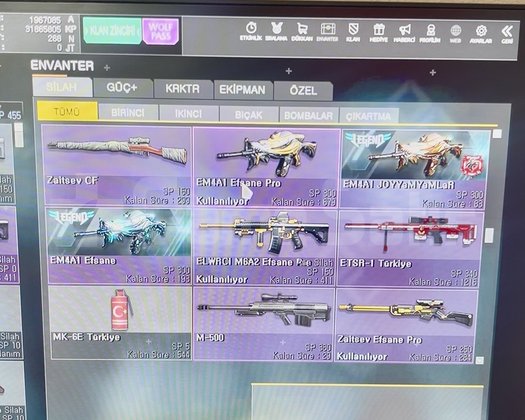 4 yıldız Wolfteam hesabı