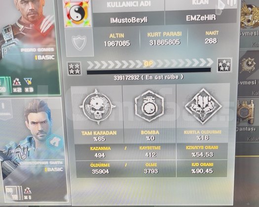 4 yıldız Wolfteam hesabı