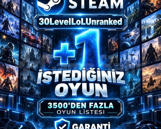 İstediğiniz 1 Oyun | Steam Paylaşımlı