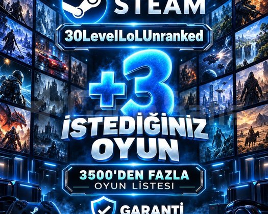 İstediğiniz 3 Oyun | Steam Paylaşımlı
