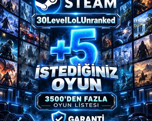 İstediğiniz 5 Oyun | Steam Paylaşımlı