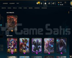 542 KOSTÜM 44K ÖZ UNRANKED MAİLLİ HESAP
