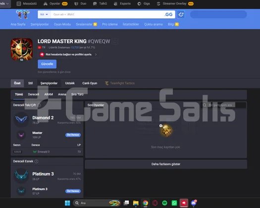 TR Master Ormancıdan Seri Lig Atlama