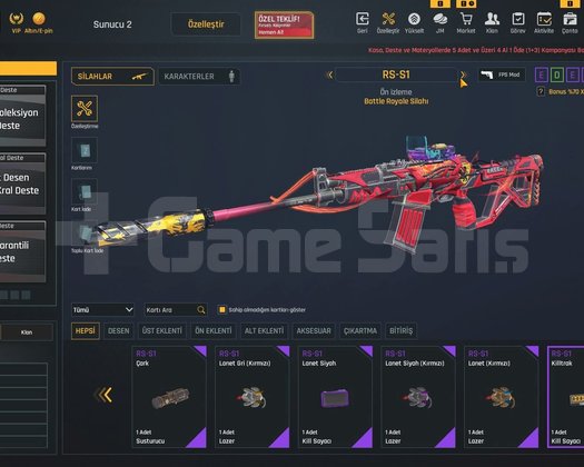 RS-S1 SINIRSIZLI ÖZELLEŞTİRME MANYAĞI HE