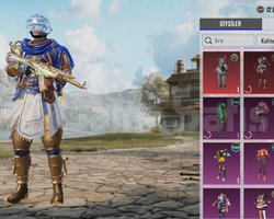 Pubg mobile sahara ak + maskara scar