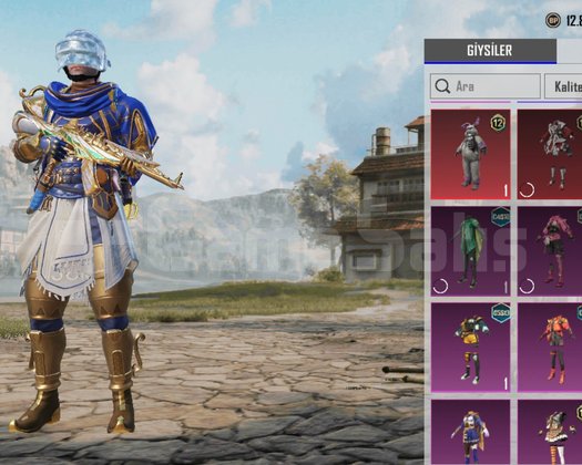 Pubg mobile sahara ak + maskara scar