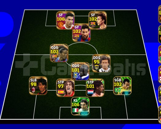 Satılık eFOOTBALL hesabı