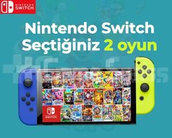 Nintendo Switch İstediğiniz 2 Oyun