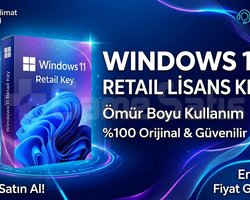 Windows 11 pro retail key  GARANTİLİ