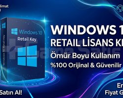 Windows 10 pro retail key Garantili!