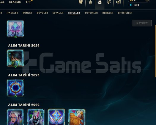 GEÇEN SEZON PLAT / DERECELİ HAZIR / EUW