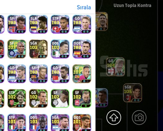 KG 3257 3 BOMBACI+MESSİ+CRUYF+XAVİ+LAMPA