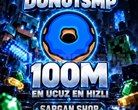 DonutSMP 100M Money - EN UCUZ - SERİ TES