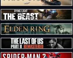 007 +Beast +Elden +TLOU2 +Spider 2