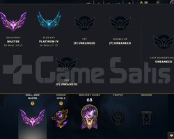 TR Master 67 WR Mid Main 73 Bin mavi öz