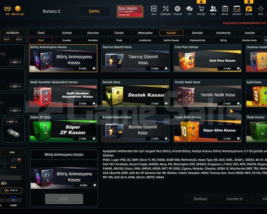 52K Materyalli 59 Seviye Zula Hesabı