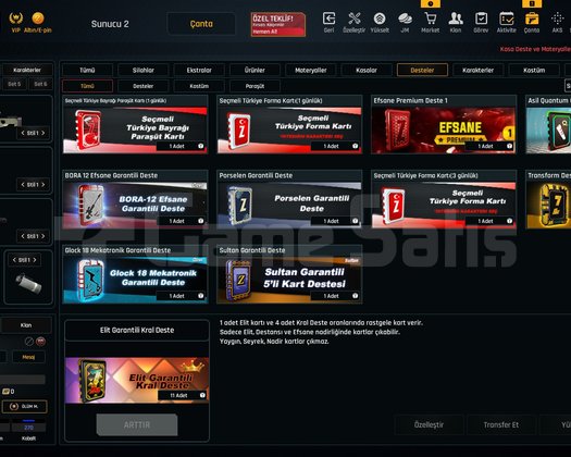61K Materyalli 58 Seviye Zula Hesabı