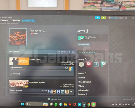 ACİLL SATILIK STEAM HESABI