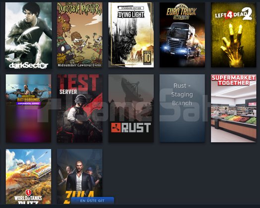 ACİLL SATILIK STEAM HESABI