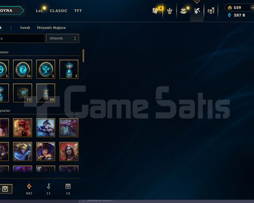 300+KOSTÜM +30LP -10LP HİGH MMR VALO FUL