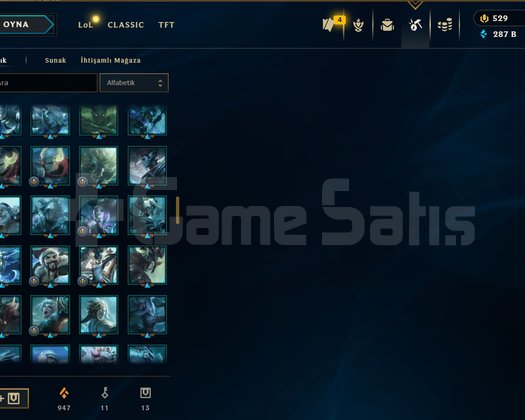 300+KOSTÜM +30LP -10LP HİGH MMR VALO FUL