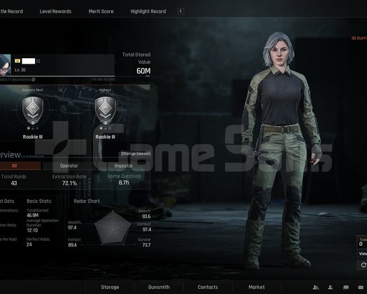 30 Level 60M Value PC HESABI Kürekli