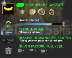 TR HESAP CS2 Prime Yeşil FaktörX1