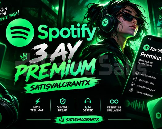 SPOTİFY 3 AY PREMİUM | DİREK TESLİMAT!