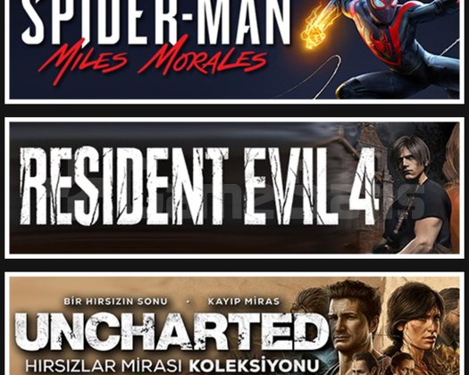 Miles +Resident Evil 4 +Uncharted