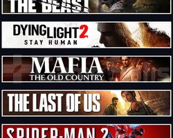 Beast +DY2 +Mafia +TLOU1 +Spider 2