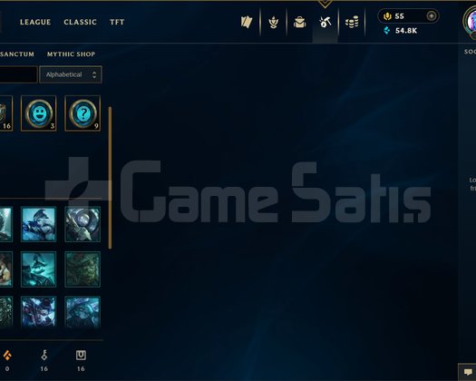 Unranked Handmade 30 Seviye Hesap