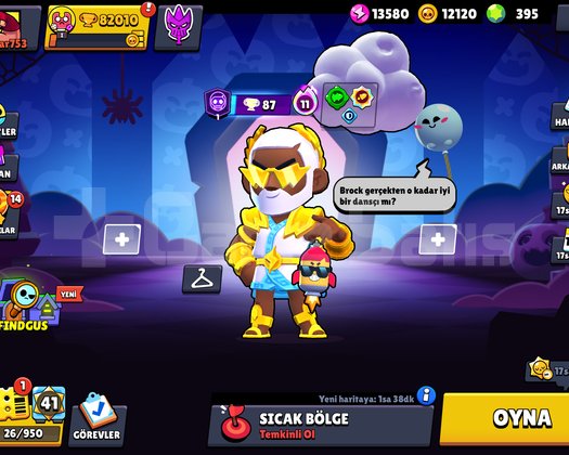 Brawl stars eski ve güzel dolu hesap