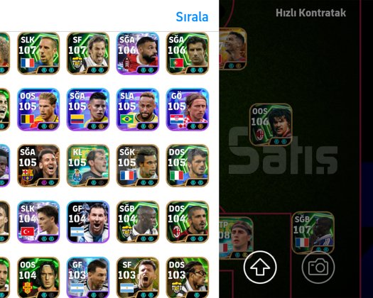 DEV HESAP EFOOTBALL